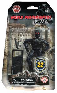 S.W.A.T. Action Figur Modell D 1:18-2