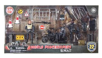 S.W.A.T. Actionfigur 3-bigpack Typ B 1:18-2