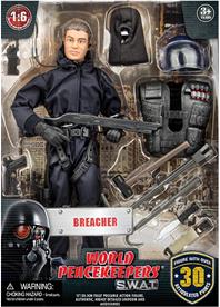 S.W.A.T. Breacher Polis Actionfigur 30,5cm-2