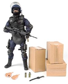 S.W.A.T. Cover Man Polis Figur Delux paket 30,5cm