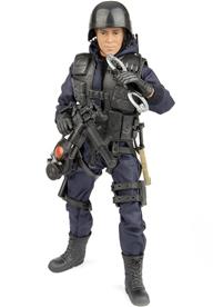 S.W.A.T. Pick-up Man Polis Actionfigur 30,5cm