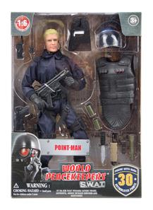 S.W.A.T. Point-Man Politi Actionfigur 30,5cm-2