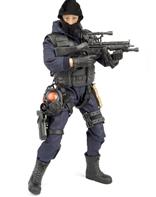 S.W.A.T. Rear Guard Polis Actionfigur 30,5cm