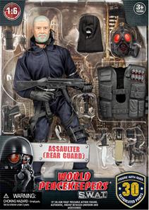 S.W.A.T. Rear Guard Polis Actionfigur 30,5cm-2