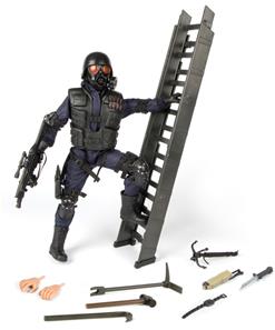 S.W.A.T. Rear Guard Polis figur Delux paket 30,5cm