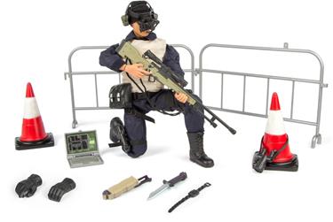 S.W.A.T. Sniper Polis Figur Deluxe paket 30,5cm