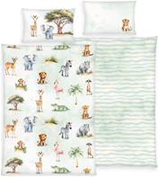 Safari Sängkläder 100x135 cm – bomull – GREEN by OEKO-TEX