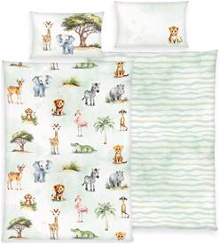 Safari Sängkläder 100x135 cm – bomull – GREEN by OEKO-TEX