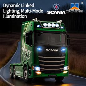 Scania 770 S V8 fjärrstyrd lastbil 1:18 19CH 2,4G-12