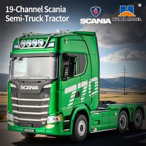 Scania 770 S V8 fjärrstyrd lastbil 1:18 19CH 2,4G-3