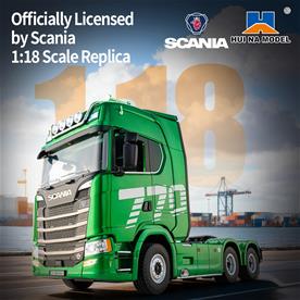 Scania 770 S V8 fjärrstyrd lastbil 1:18 19CH 2,4G-4