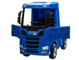 Scania R EL lastbil för barn m/4xMotor, 2,4G, Lädersäte, Gummidäck-5