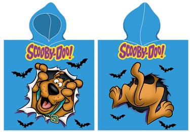 Scooby-Doo Poncho badhandduk med huva - 100 procent bomull