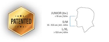 SEAC Magica Hel Ansiktsmask Stl. Junior-3