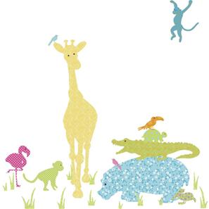 Silhuetter av djur Wallstickers-2