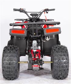 Sirius ATV 125CC med 3+1 växlar Svart/Röd 8''-4