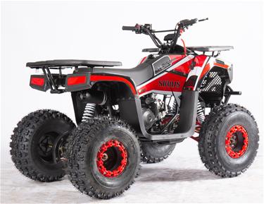 Sirius ATV 125CC med 3+1 växlar Svart/Röd 8''-5