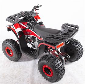 Sirius ATV 125CC med 3+1 växlar Svart/Röd 8''-6