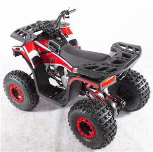 Sirius ATV 125CC med 3+1 växlar Svart/Röd 8''-6