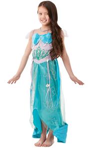 Sjöjungfru Prinsessa Deluxe Utklädning till barn