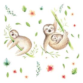Sloth Wallstickers-4