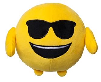 Smiley Solglasögon Prydnadskudde 