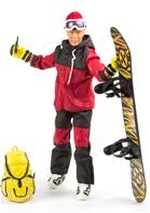 Snowboarder Action Figur med tillbehör 30,5cm