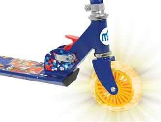 Sonic Fällbart sparkcykel med Ljusande Hjul-2