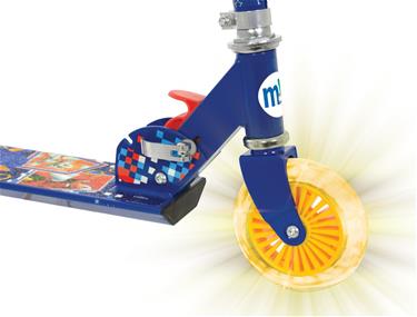 Sonic Fällbart sparkcykel med Ljusande Hjul-2