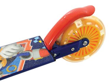 Sonic Fällbart sparkcykel med Ljusande Hjul-3
