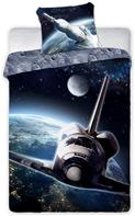 Space Rymdfarkost Sängkläder 140x200 cm – 100 procent bomull