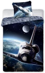 Space Rymdfarkost Sängkläder 140x200 cm – 100 procent bomull