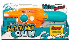 Space vattenpistol med pump, 40 cm – orange/turkos
