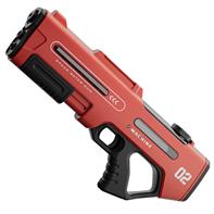 Space Water Gun – Elektrisk vattenpistol med dubbel vattenstråle – Röd