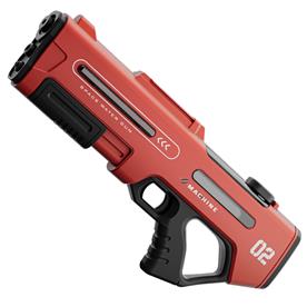 Space Water Gun – Elektrisk vattenpistol med dubbel vattenstråle – Röd
