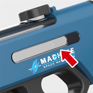 Space Water Gun – Elektrisk vattenpistol Pro+ Blå-10