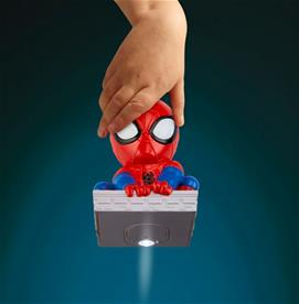 Spiderman 2i1 Nattlampa och lykta Figur-3