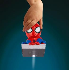 Spiderman 2i1 Nattlampa och lykta Figur-3