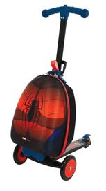 Spiderman 3-i-1 Sparkcykel med väska