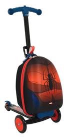 Spiderman 3-i-1 Sparkcykel med väska-11