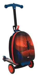 Spiderman 3-i-1 Sparkcykel med väska-11