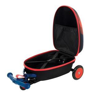 Spiderman 3-i-1 Sparkcykel med väska-3