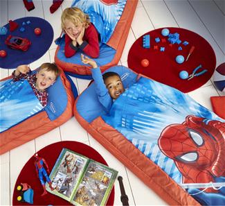 Spiderman Junior Readybed Barn Gästsäng m. Sovsäck-8