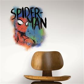 Spiderman Klassisk Graffiti Wallstickers