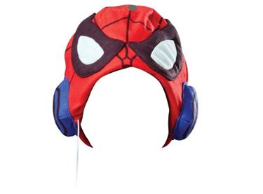 Spiderman mössa med hörlurar till barn
