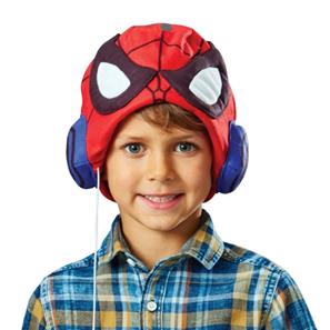Spiderman mössa med hörlurar till barn-4