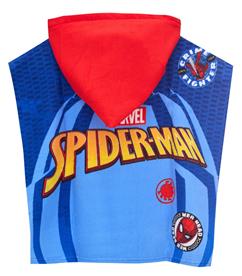 Spiderman-poncho, badhandduk med huva – Fast dry-2