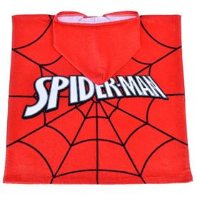 Spiderman Poncho badhandduk med huva-4