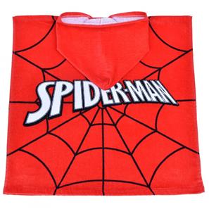 Spiderman Poncho badhandduk med huva-4