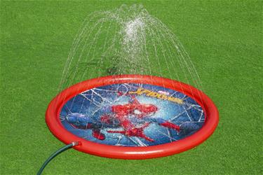 Spiderman Splash Pad 165 cm vattenstänk-3